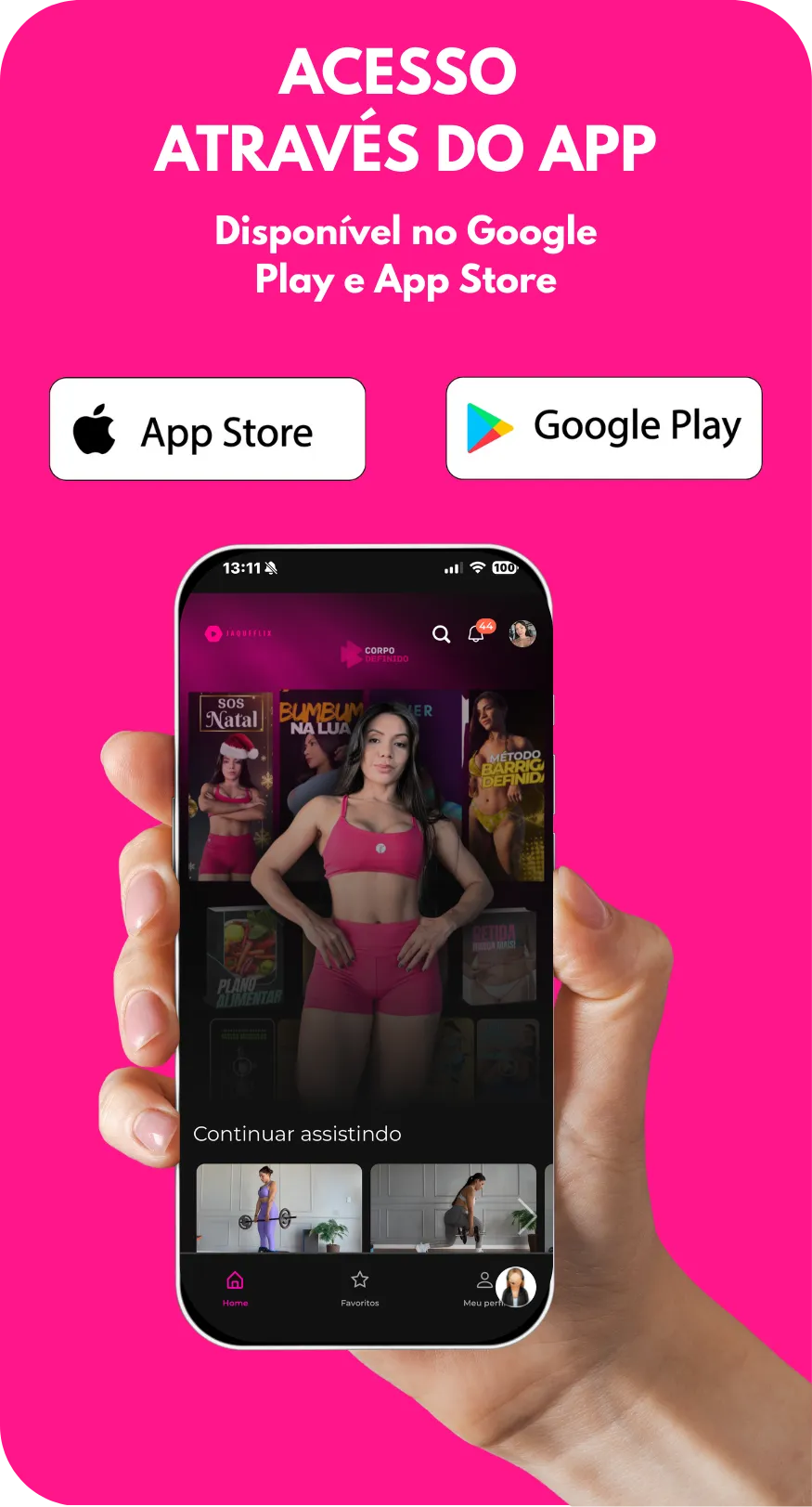 App Jaque Personal · Método Corpo Definido